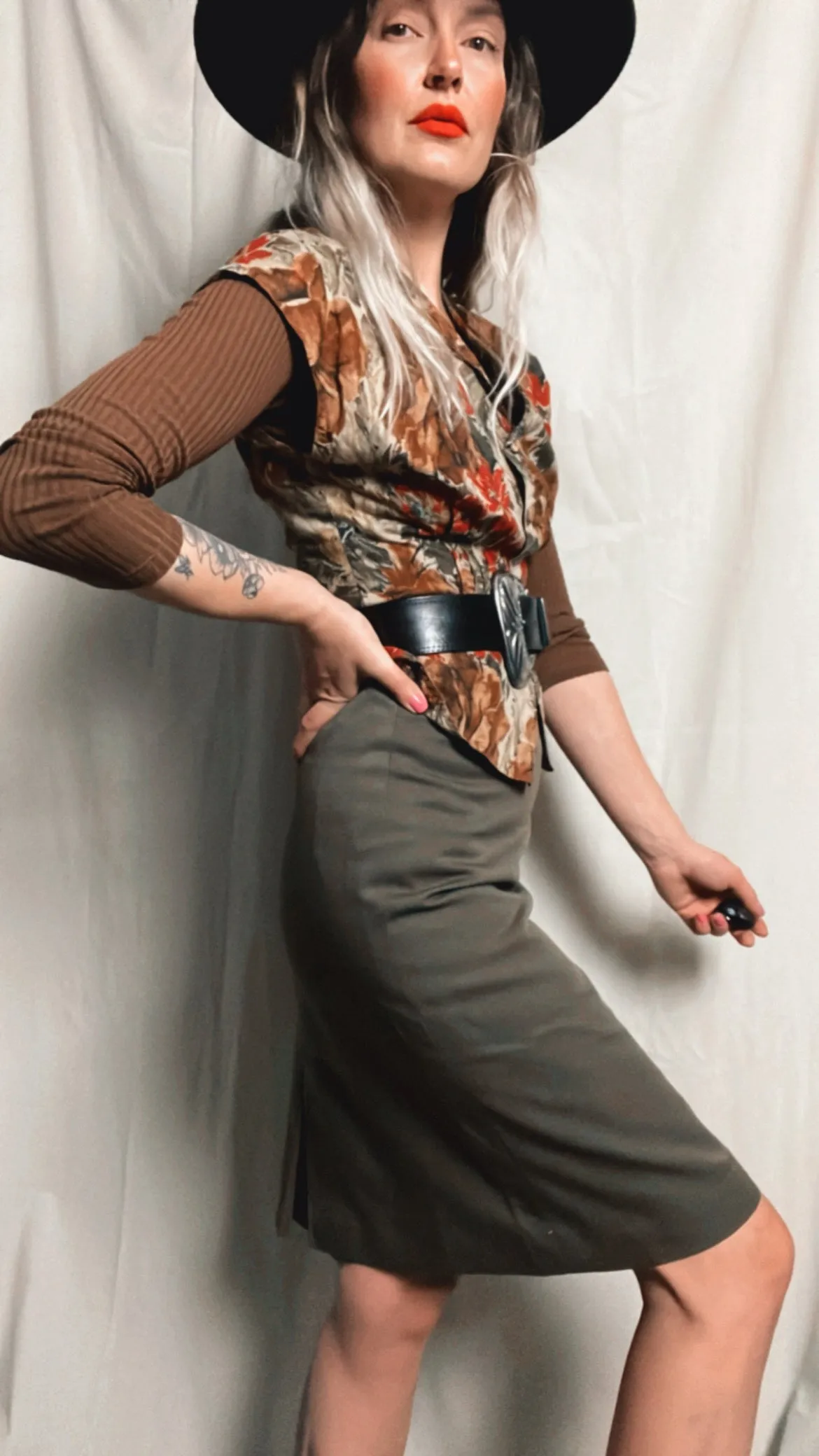 Pencil skirt