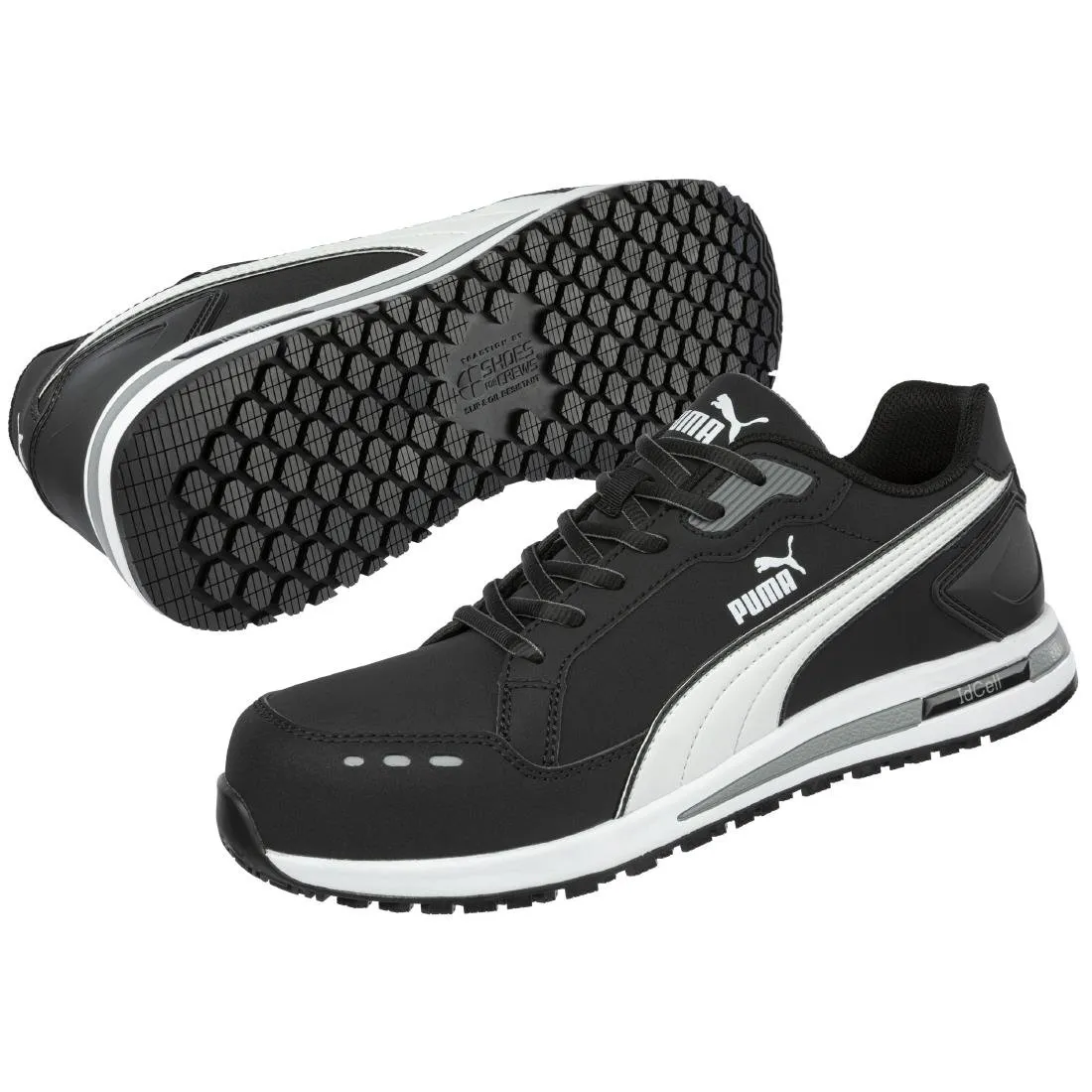 Puma Airtwist Safety Trainer Black & White  46