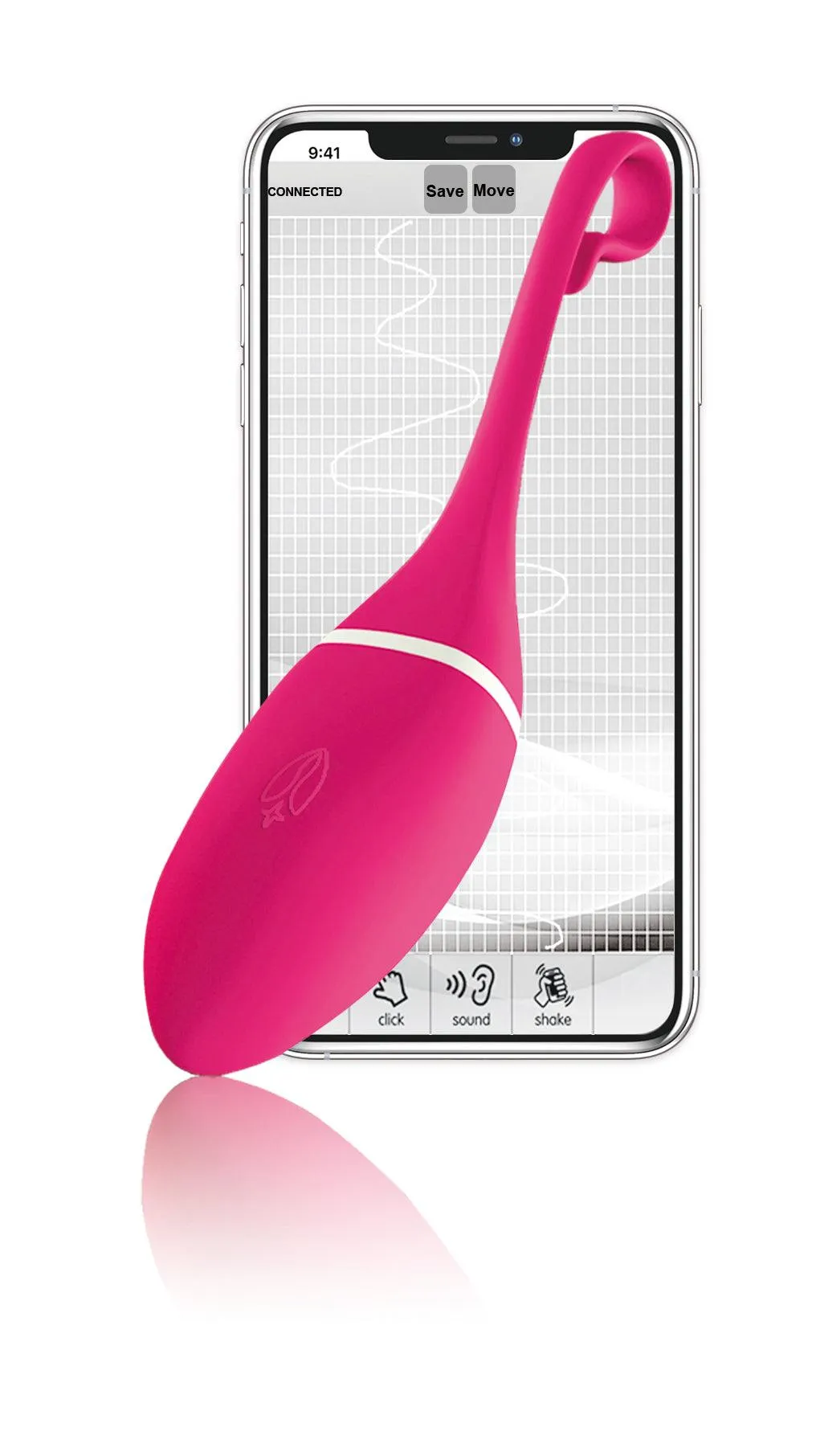 Realov Smart Vibrating Egg App Control Wearable Vibrator