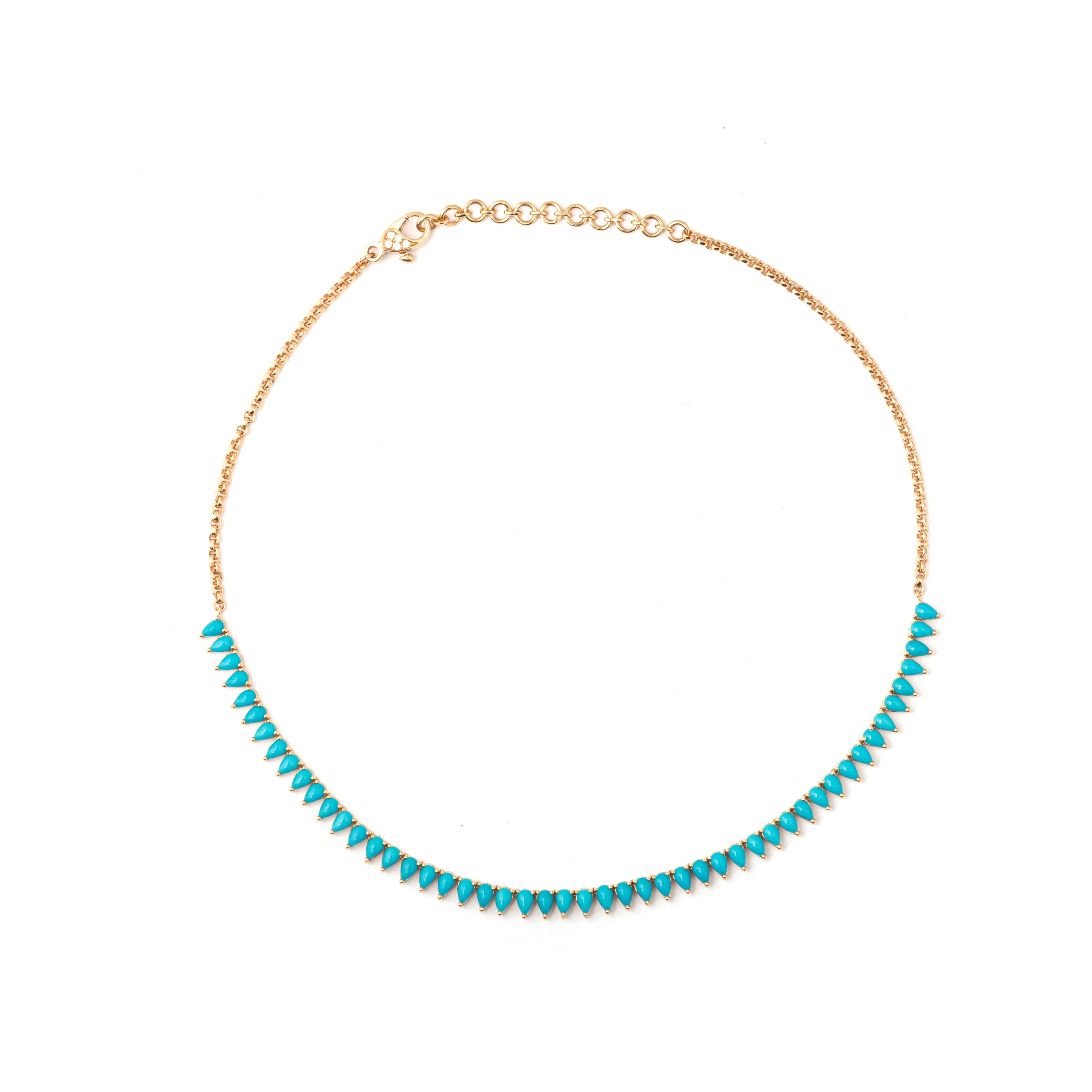 Revelation Pear Turquoise Reviere