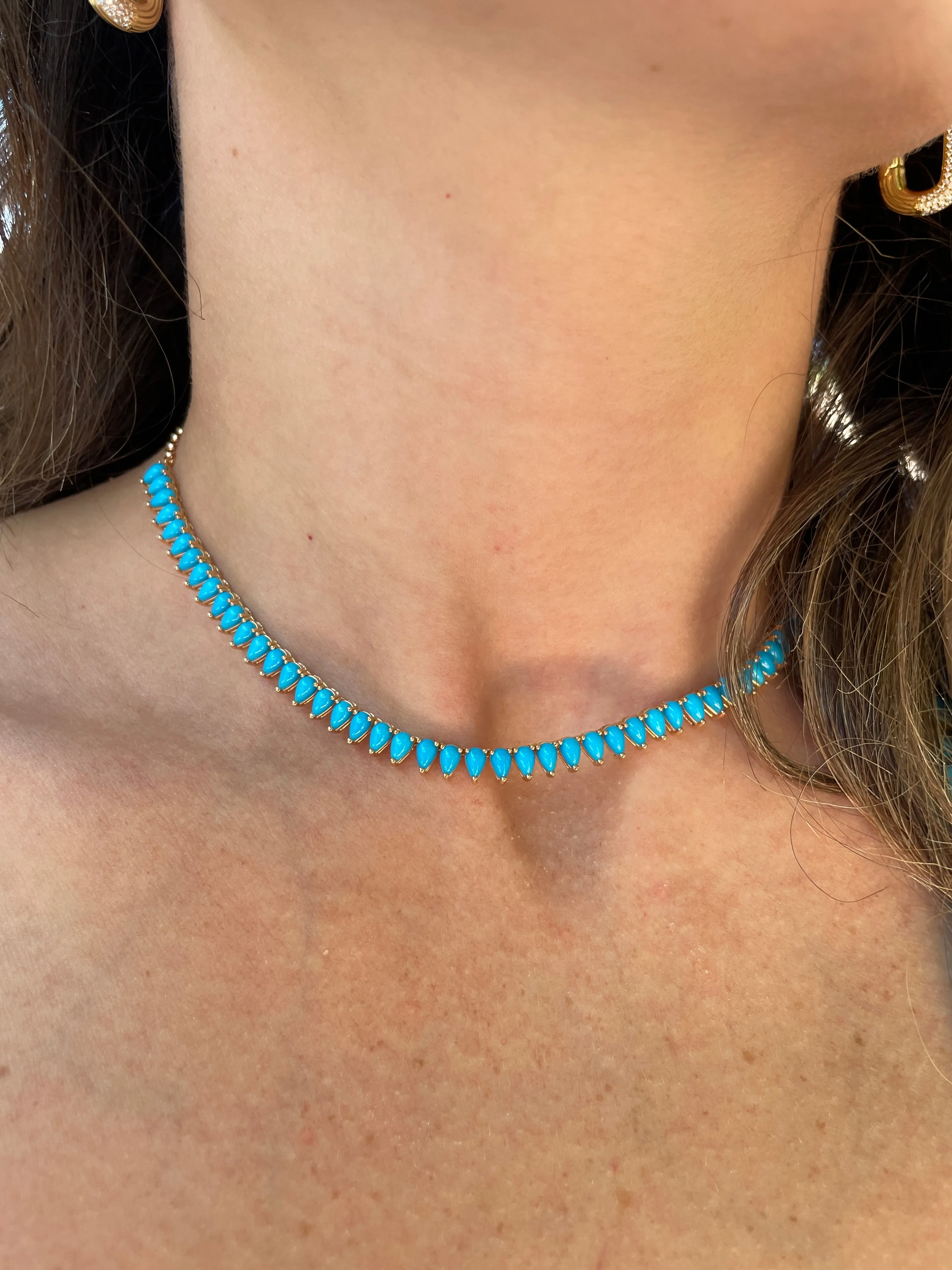 Revelation Pear Turquoise Reviere