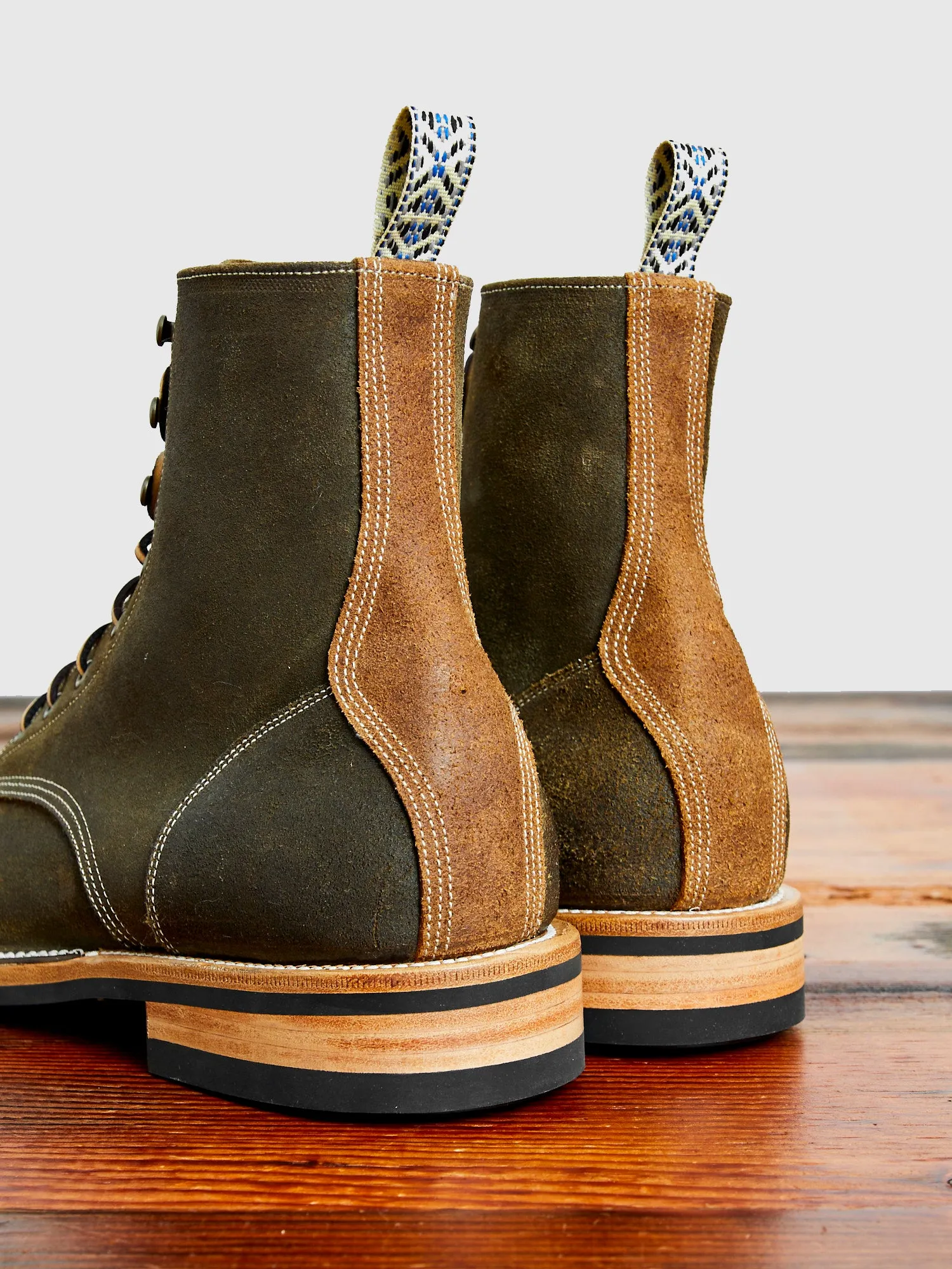 Sierra Boot in Waxed Olive