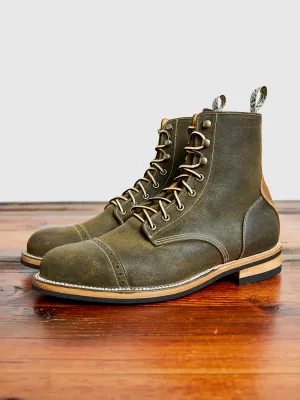 Sierra Boot in Waxed Olive