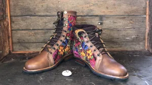 Size 38 Gypsy Boots - Rose Garden