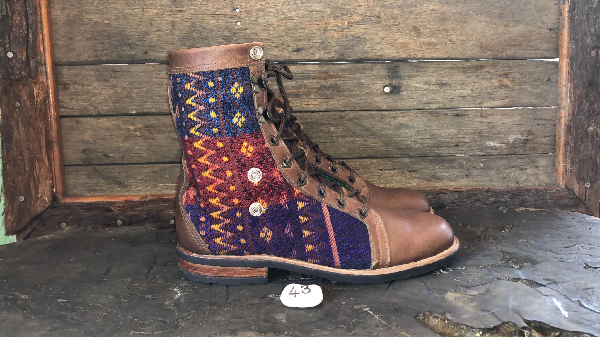 Size 43 Gypsy Boots - Night Colours