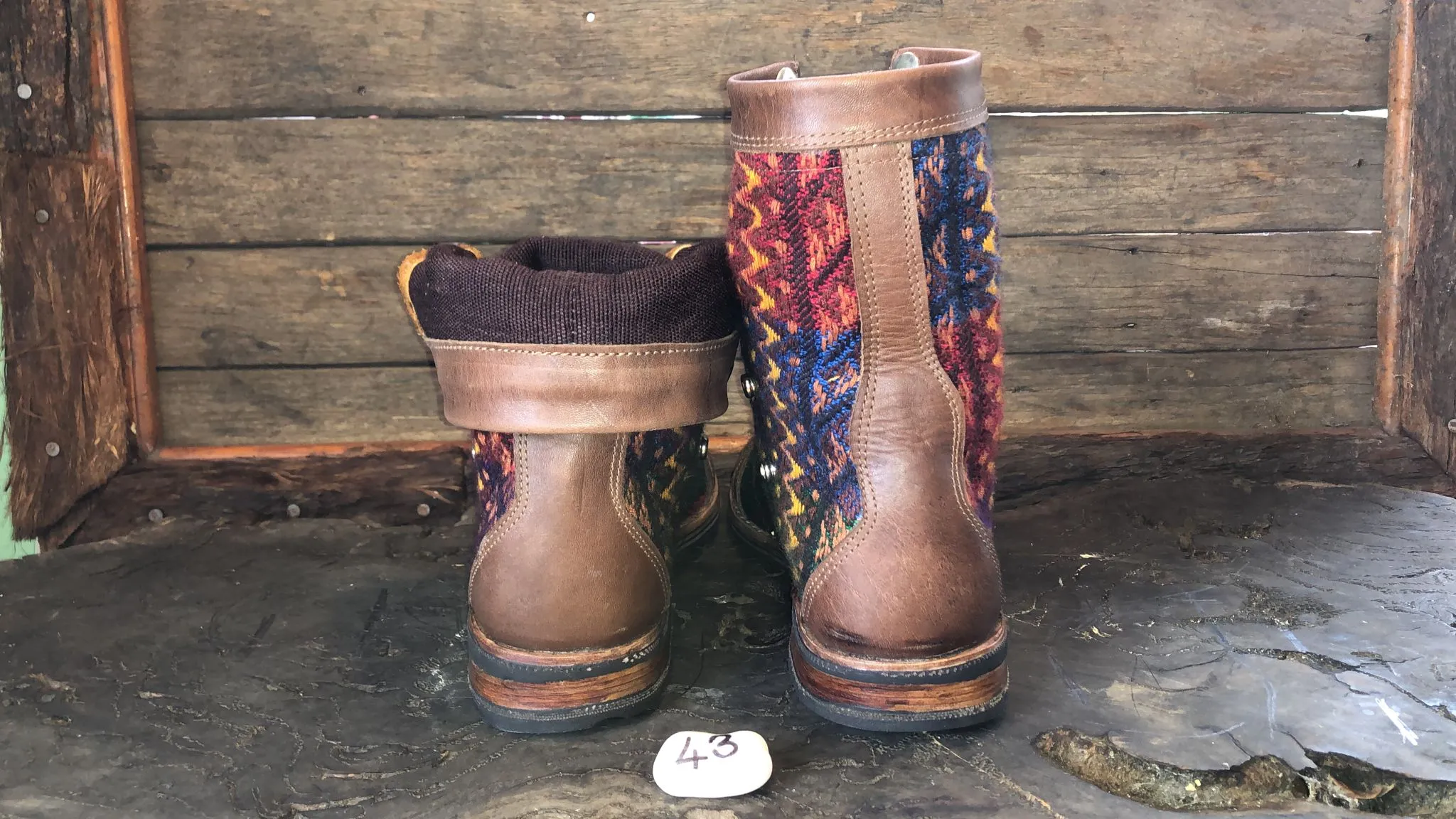 Size 43 Gypsy Boots - Night Colours