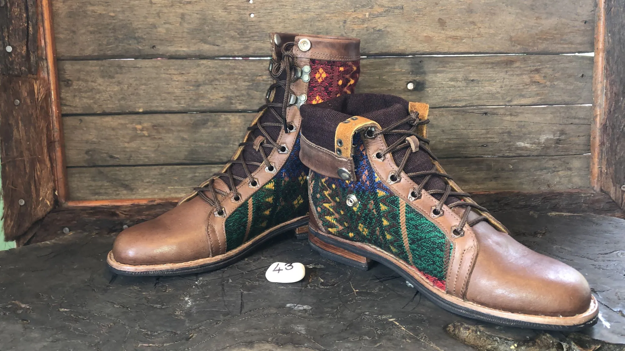 Size 43 Gypsy Boots - Night Colours