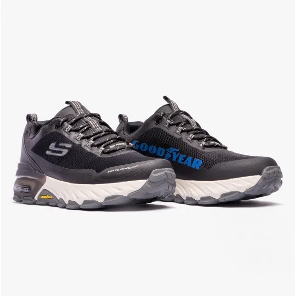 Skechers 237304/BKGY MAX PROTECT - FAST TRACK Mens Trainers Black/Grey