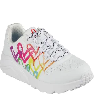 Skechers Uno Lite Love Brights Trainers