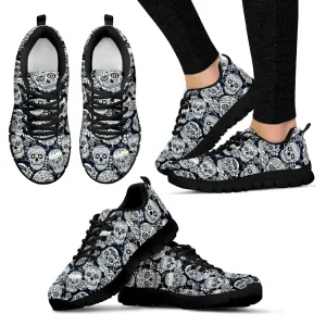Skulls women sneakers black sole