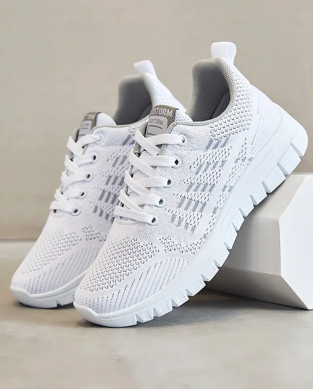 Soft and Breathable Mesh Slip-On Sneakers for Casual Training