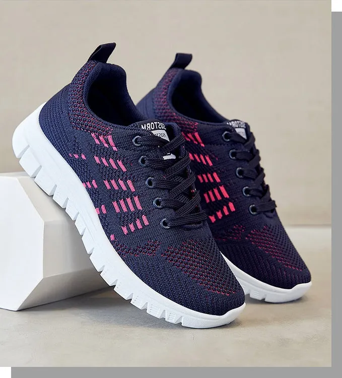 Soft and Breathable Mesh Slip-On Sneakers for Casual Training