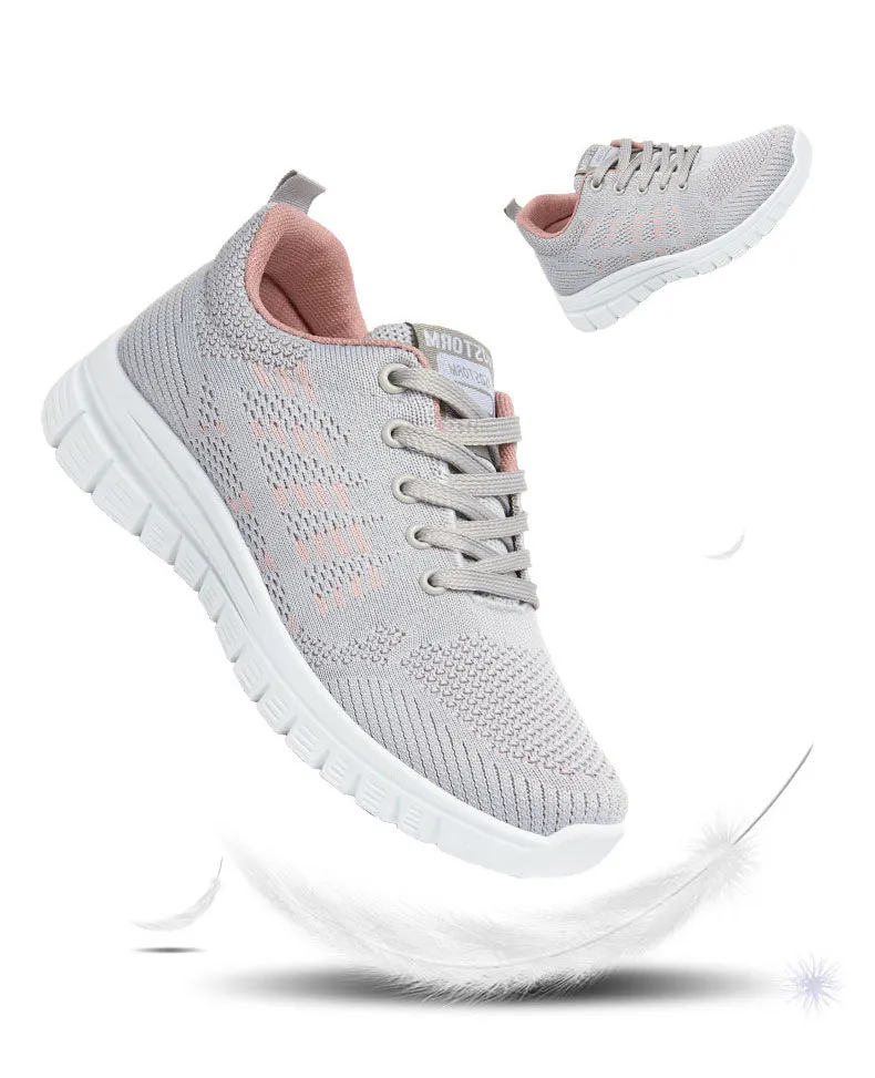 Soft and Breathable Mesh Slip-On Sneakers for Casual Training