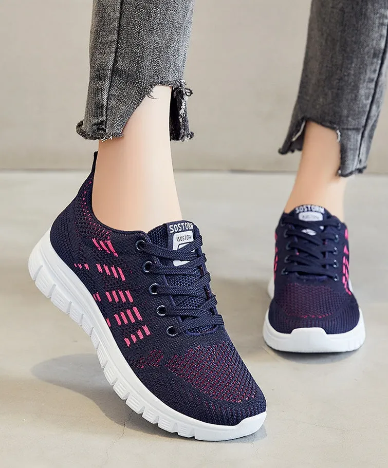 Soft and Breathable Mesh Slip-On Sneakers for Casual Training