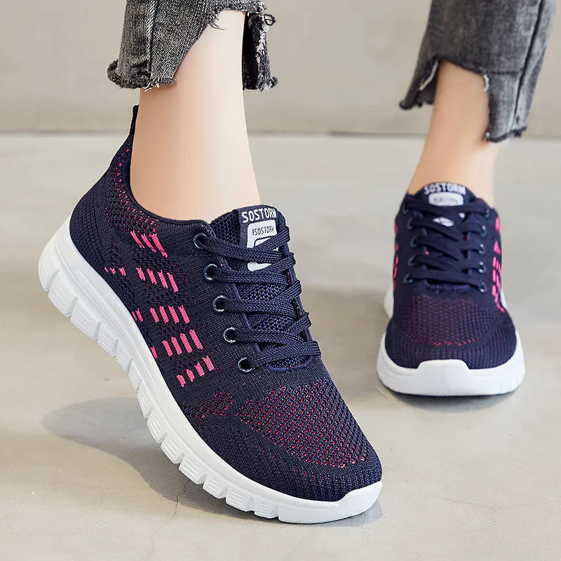 Soft and Breathable Mesh Slip-On Sneakers for Casual Training