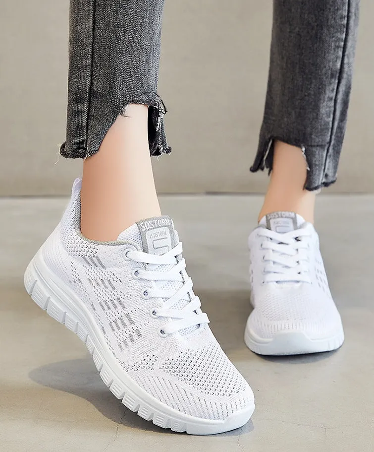 Soft and Breathable Mesh Slip-On Sneakers for Casual Training