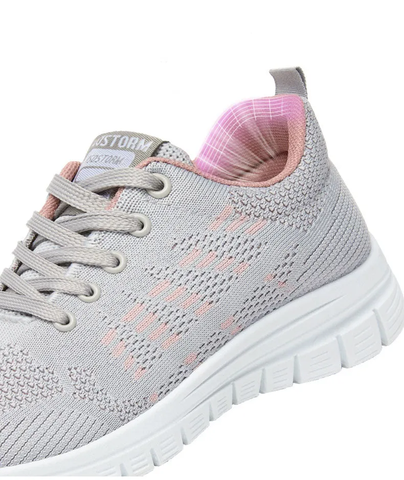 Soft and Breathable Mesh Slip-On Sneakers for Casual Training