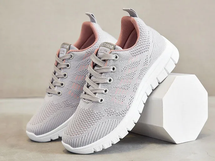 Soft and Breathable Mesh Slip-On Sneakers for Casual Training