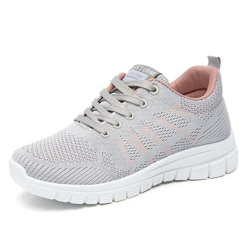Soft and Breathable Mesh Slip-On Sneakers for Casual Training
