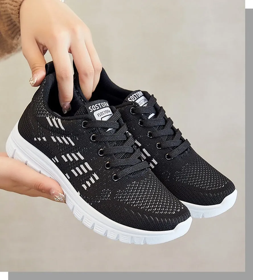 Soft and Breathable Mesh Slip-On Sneakers for Casual Training