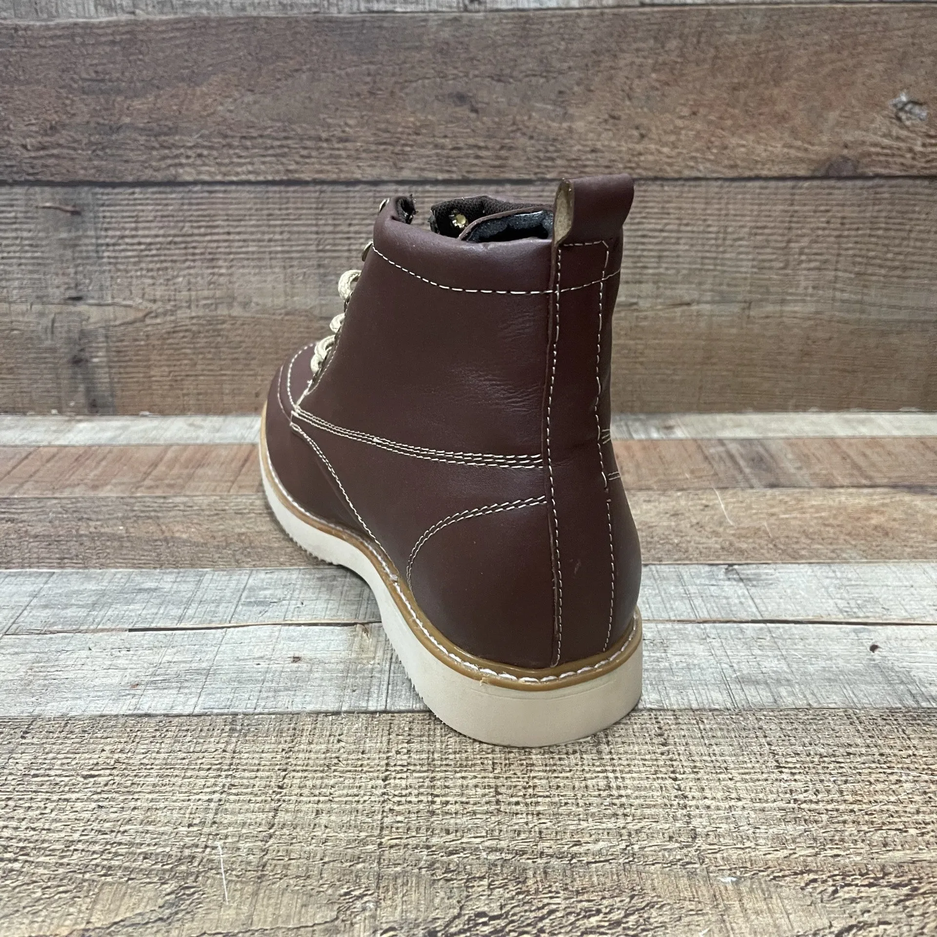 Special Discount: Men's Light Weight Lace-Ups Work Boots Bota Liviana Agujetas Est.1218