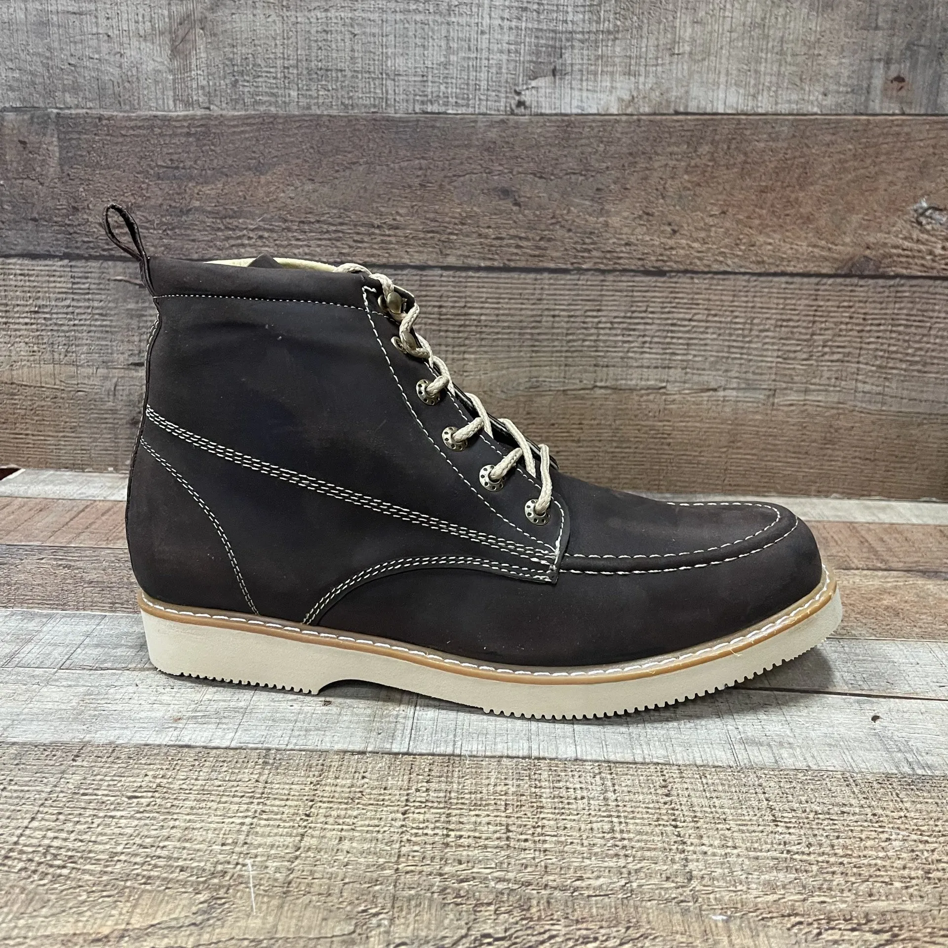 Special Discount: Men's Light Weight Lace-Ups Work Boots Bota Liviana Agujetas Est.1218