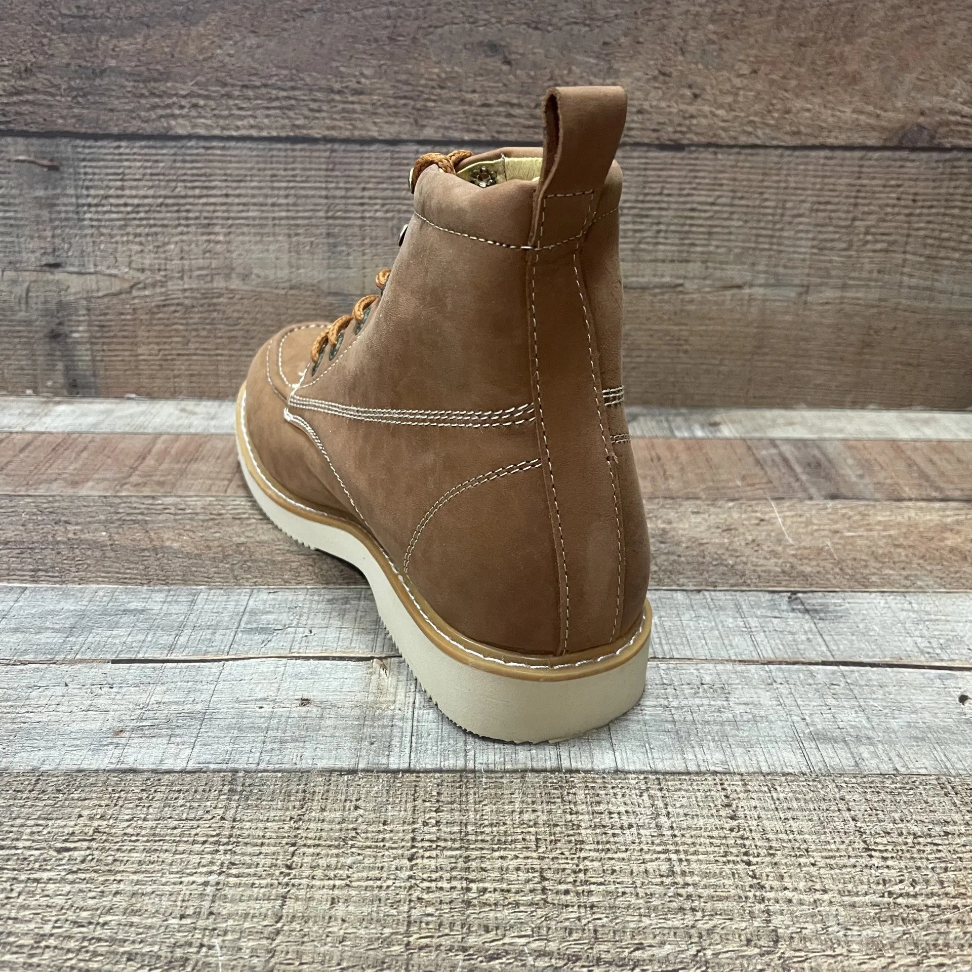 Special Discount: Men's Light Weight Lace-Ups Work Boots Bota Liviana Agujetas Est.1218