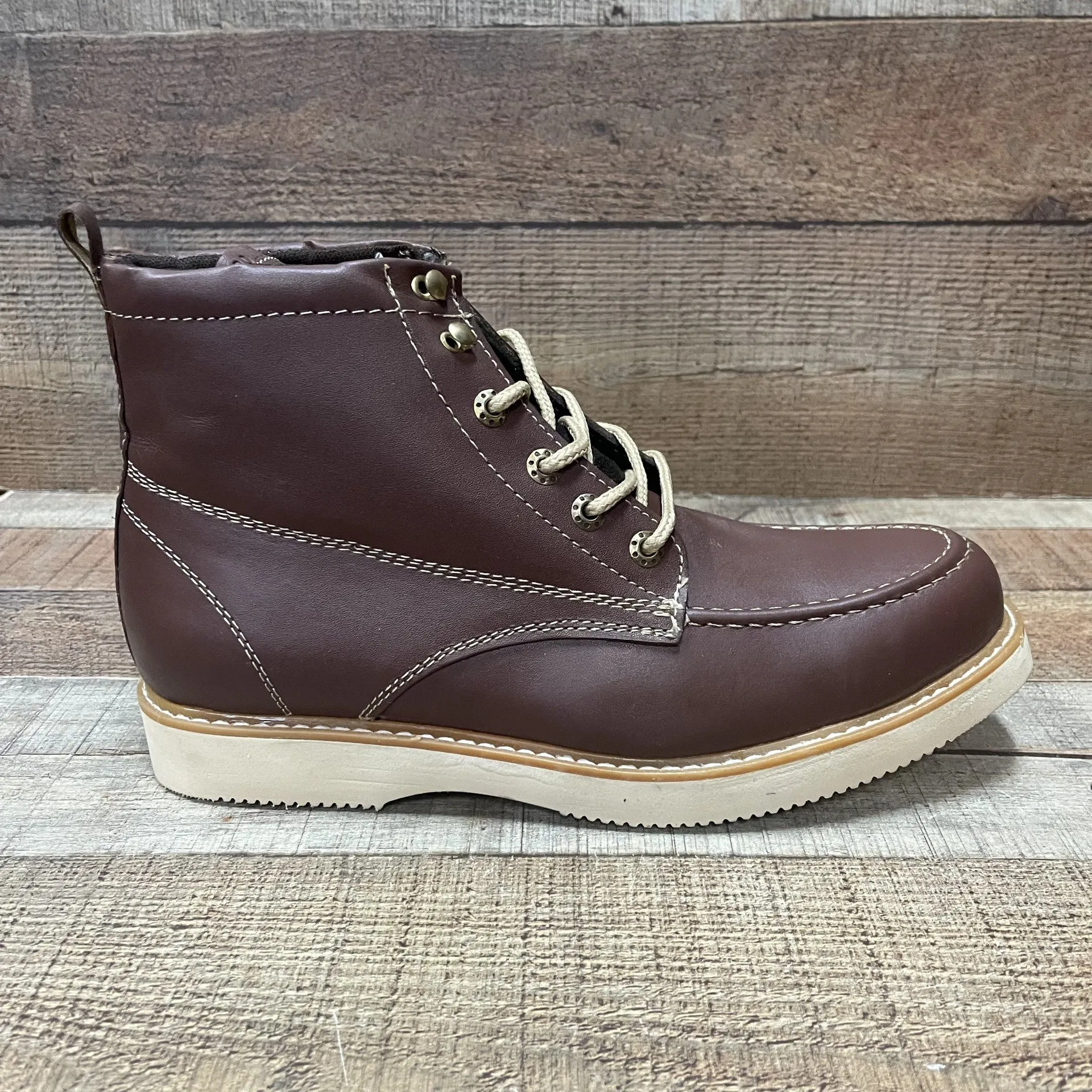 Special Discount: Men's Light Weight Lace-Ups Work Boots Bota Liviana Agujetas Est.1218