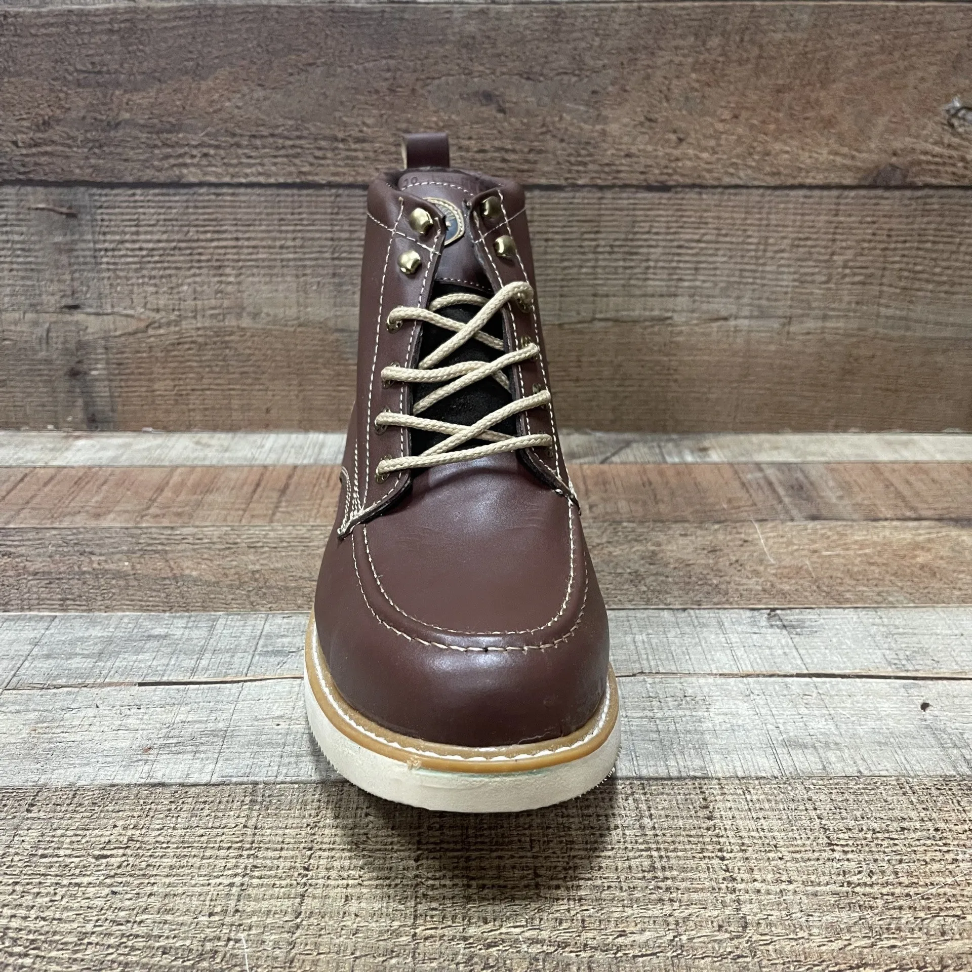 Special Discount: Men's Light Weight Lace-Ups Work Boots Bota Liviana Agujetas Est.1218