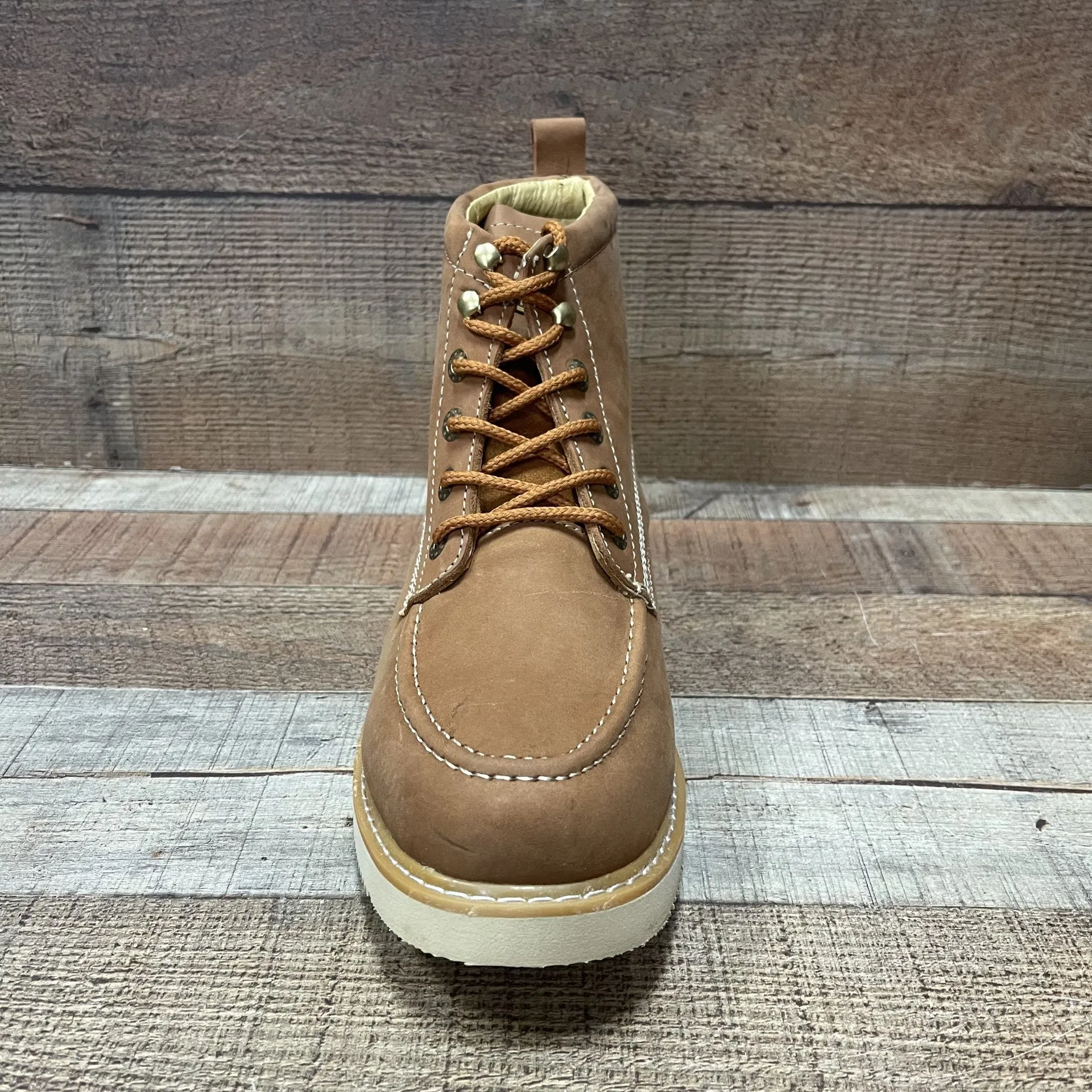 Special Discount: Men's Light Weight Lace-Ups Work Boots Bota Liviana Agujetas Est.1218
