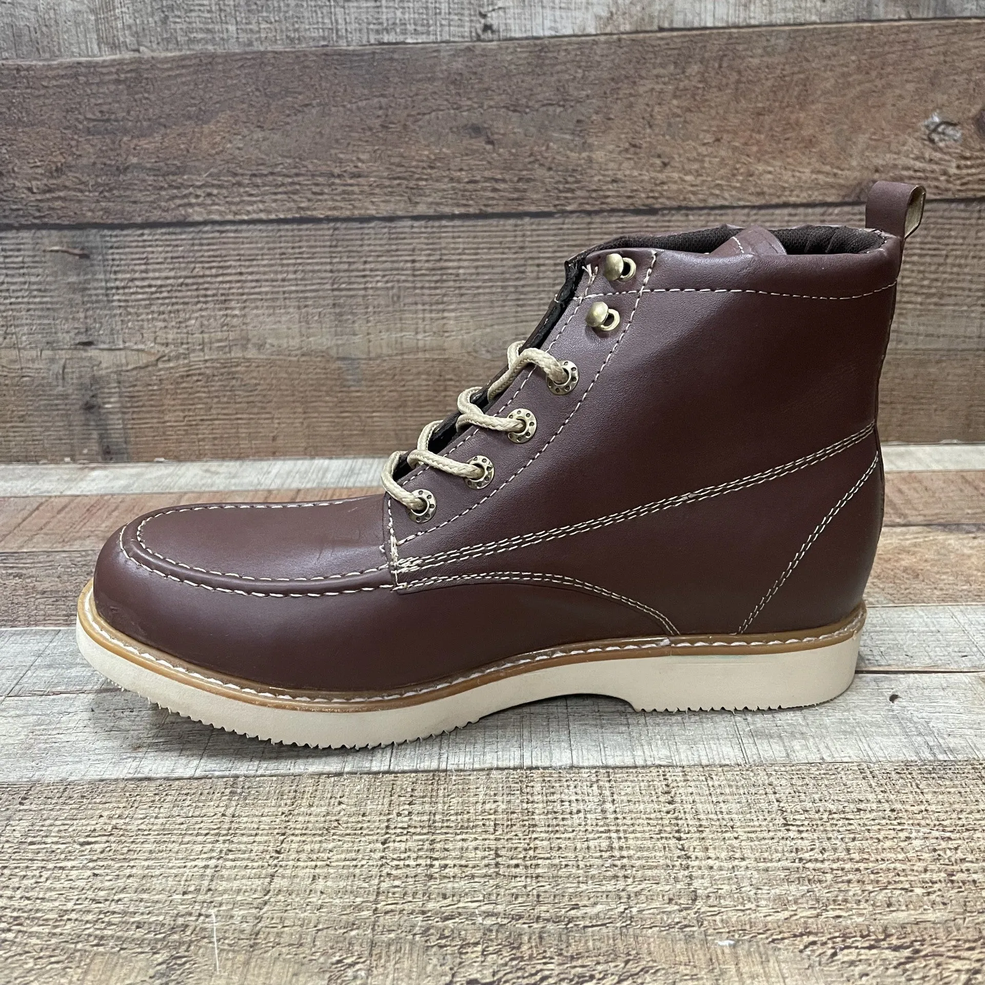 Special Discount: Men's Light Weight Lace-Ups Work Boots Bota Liviana Agujetas Est.1218