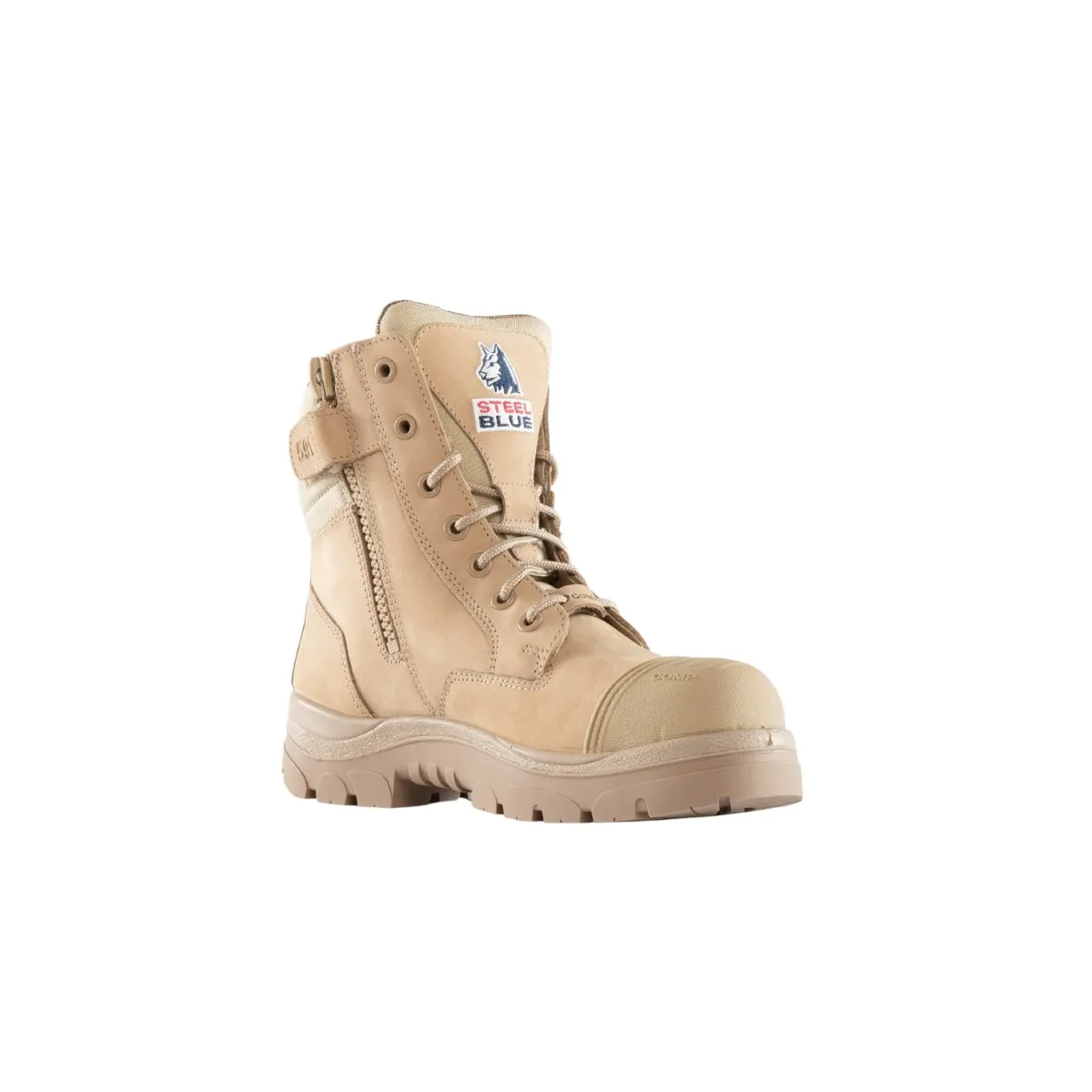 Steel Blue 318591 Southern Cross Zip Scuff COMPOSITE toe Boot