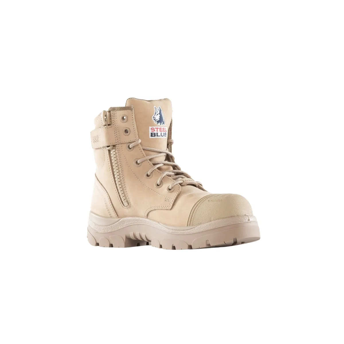 Steel Blue 318592 Argyle Zip Scuff COMPOSITE Toe Boot
