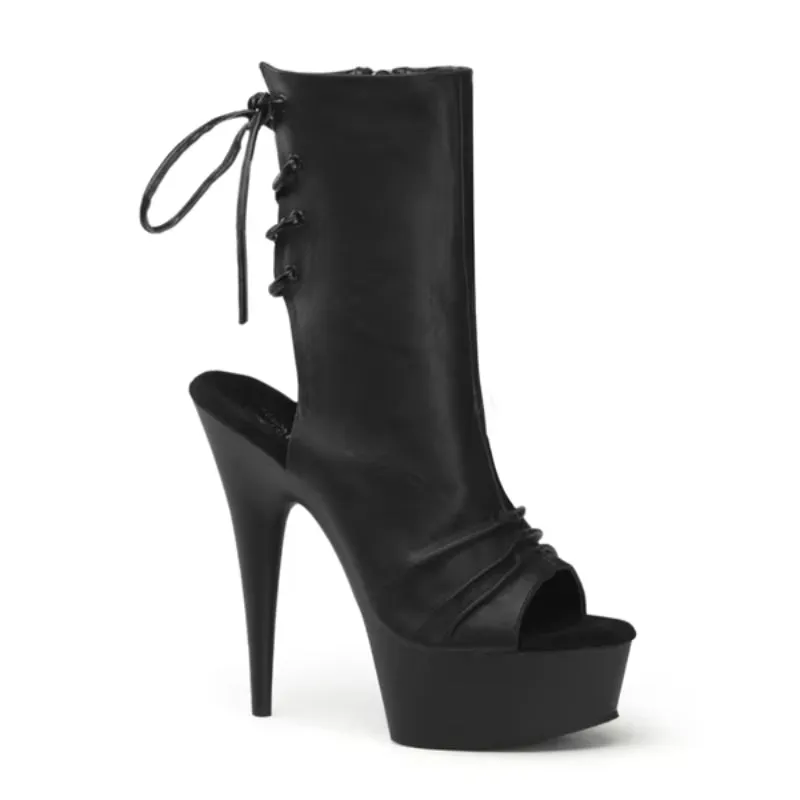 summer women's open toe cool boots shoes 15cm high-heeled shoes