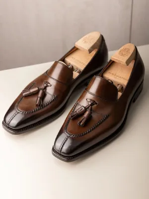 Tassel Casual Leather Slip-on Loafers