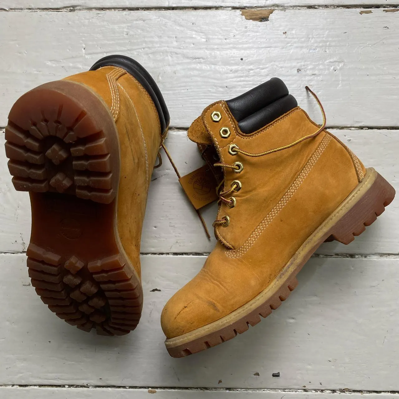 Timberland Nubuck Brown Hi Boots