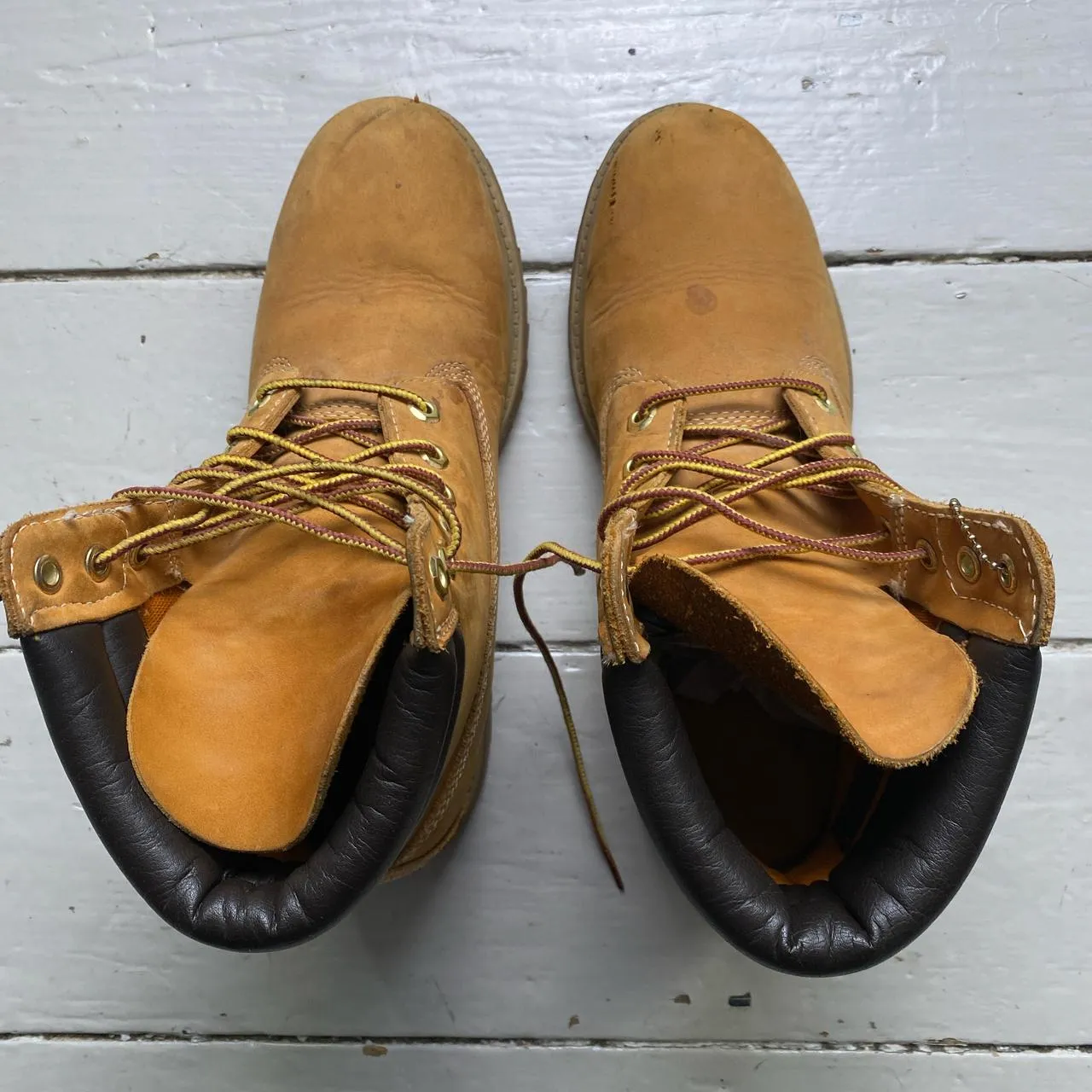 Timberland Nubuck Brown Hi Boots