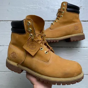 Timberland Nubuck Brown Hi Boots