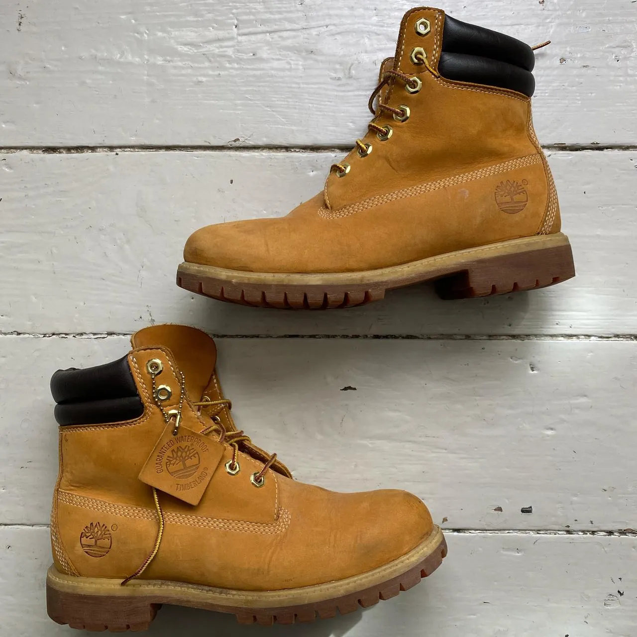 Timberland Nubuck Brown Hi Boots
