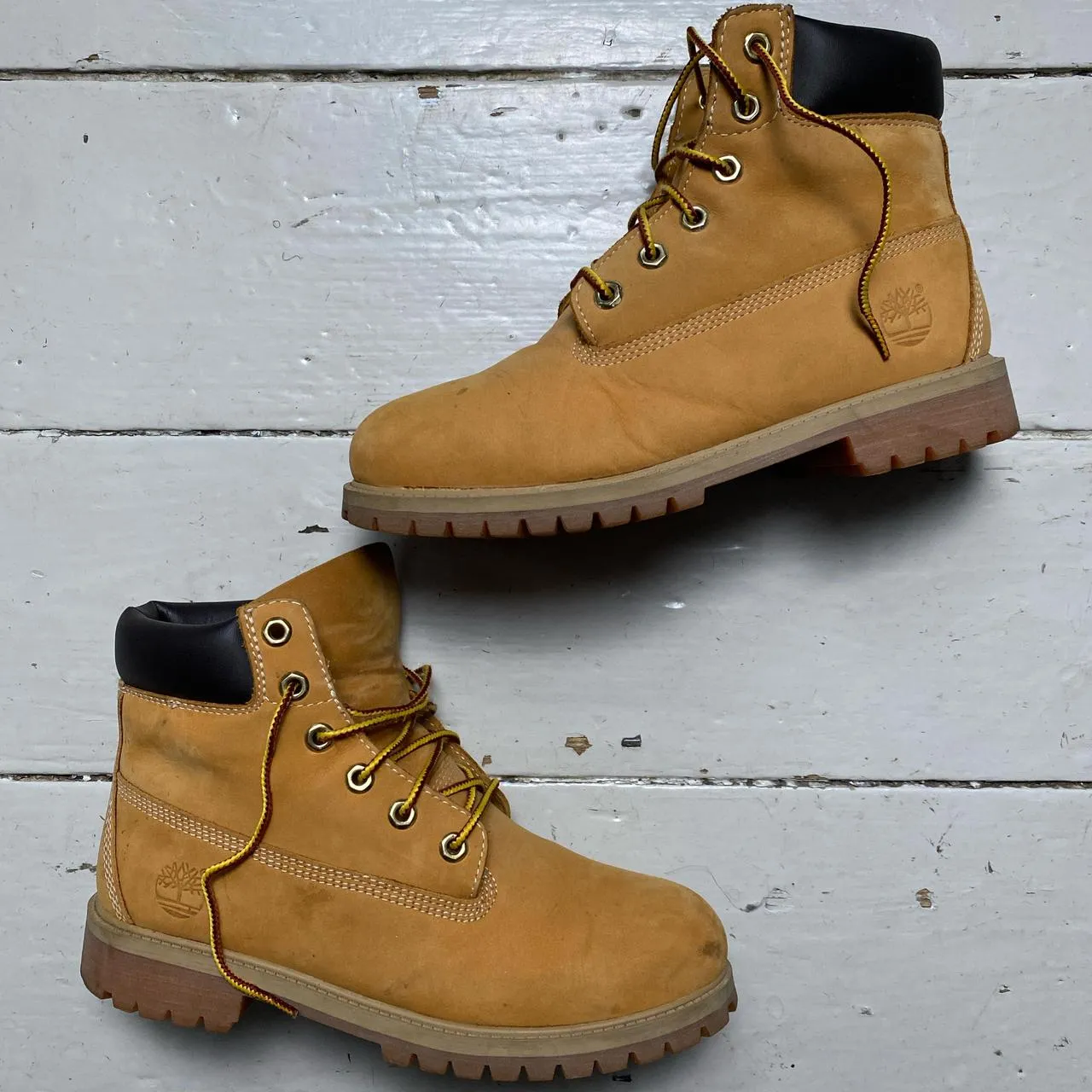 Timberland Nubuck Tan Brown Boots