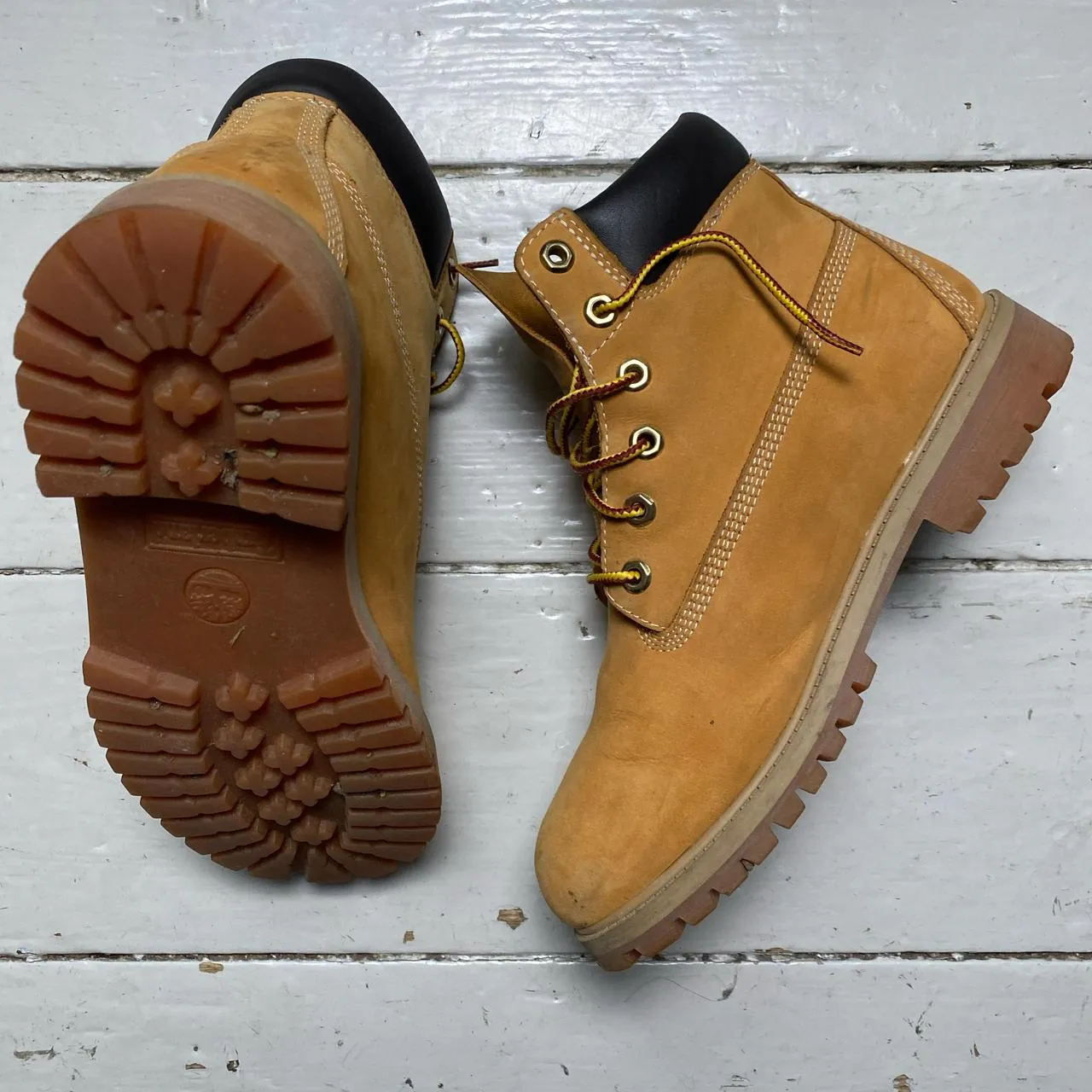 Timberland Nubuck Tan Brown Boots