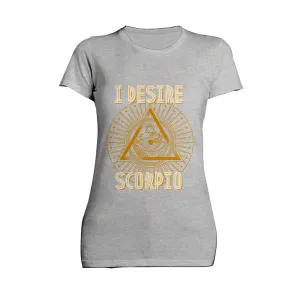UA Supreme Star Sign Scorpio Eye Women's T-shirt (Sports Grey)