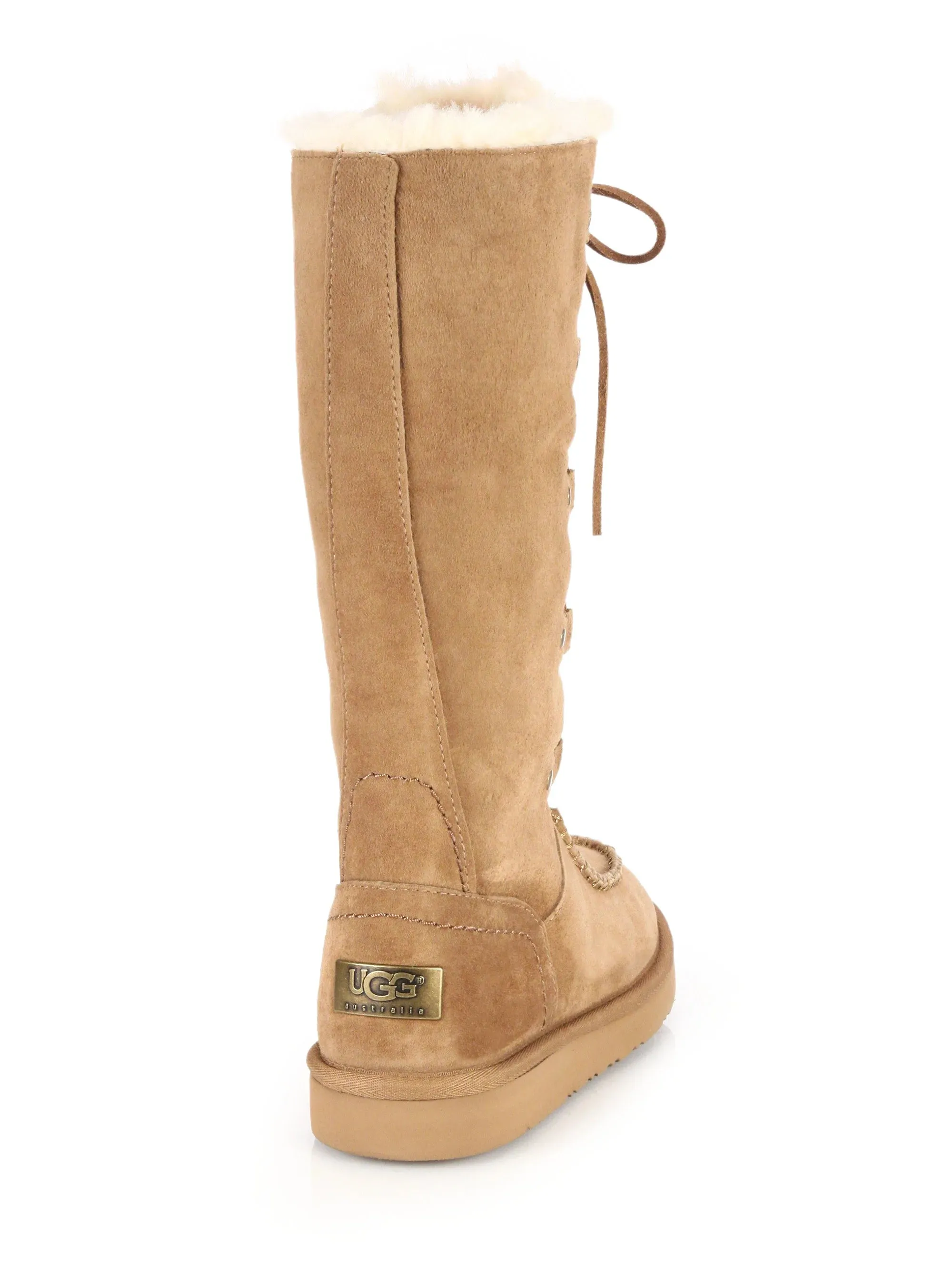 UGG AUSTRALIA APPALACHIAN TALL LACE-UP BOOTS