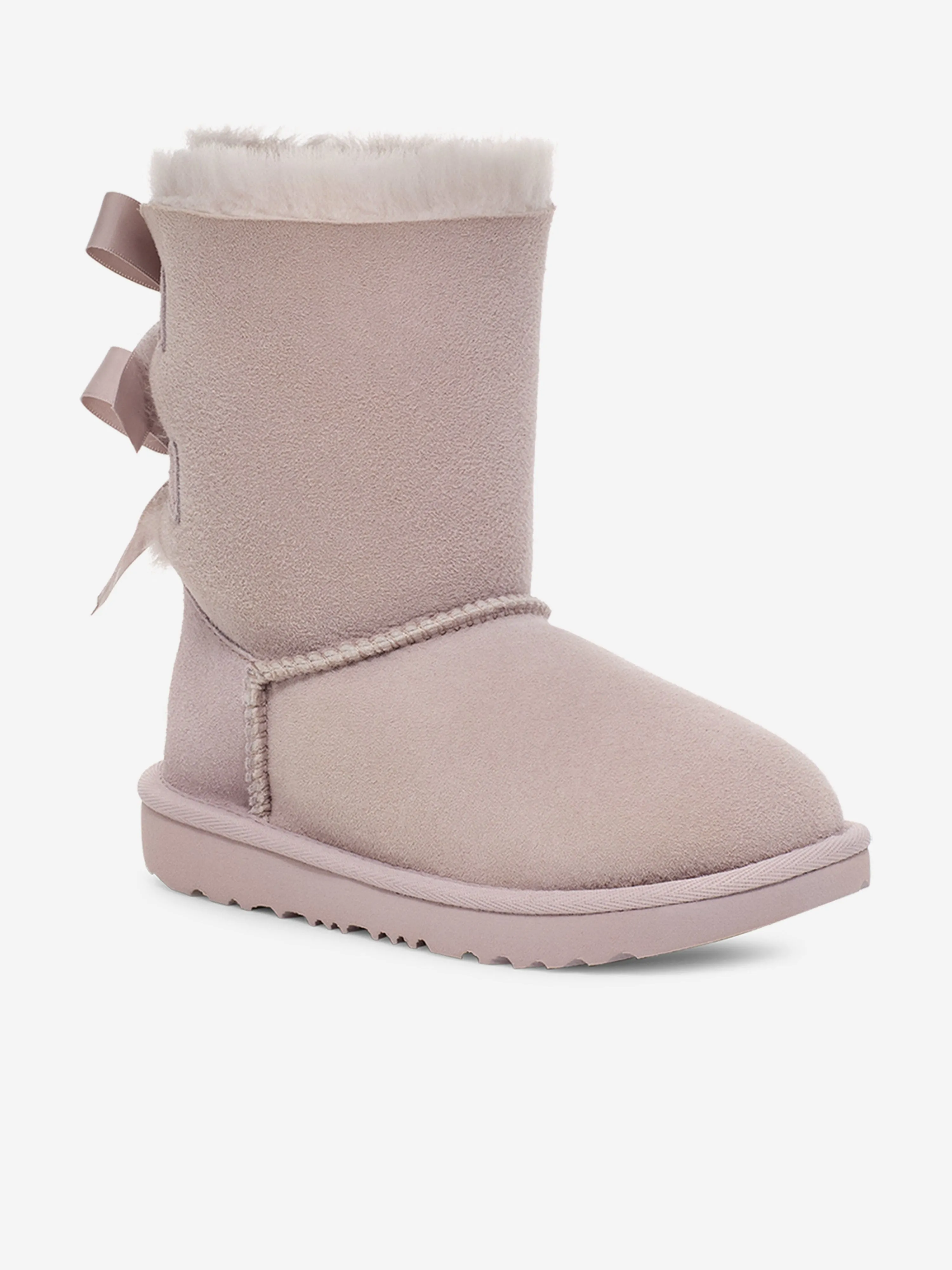 UGG Girls Bailey Bow II Boots in Pink