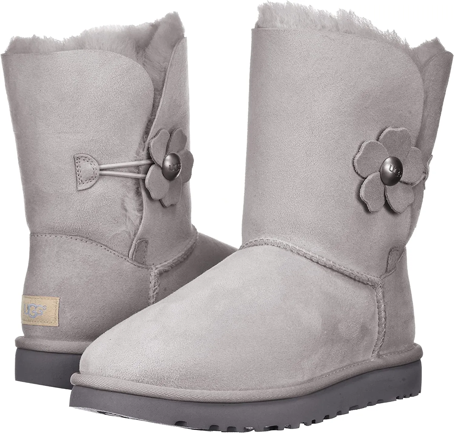 UGG W BAILEY BUTTON POPPY