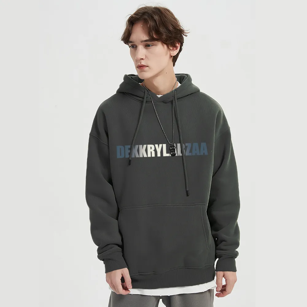 Urban Alien Portrait Graphic Hoodie