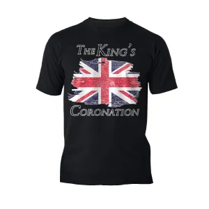 Urban Attitude Kings Coronation 2023 British Flag Men's T-shirt
