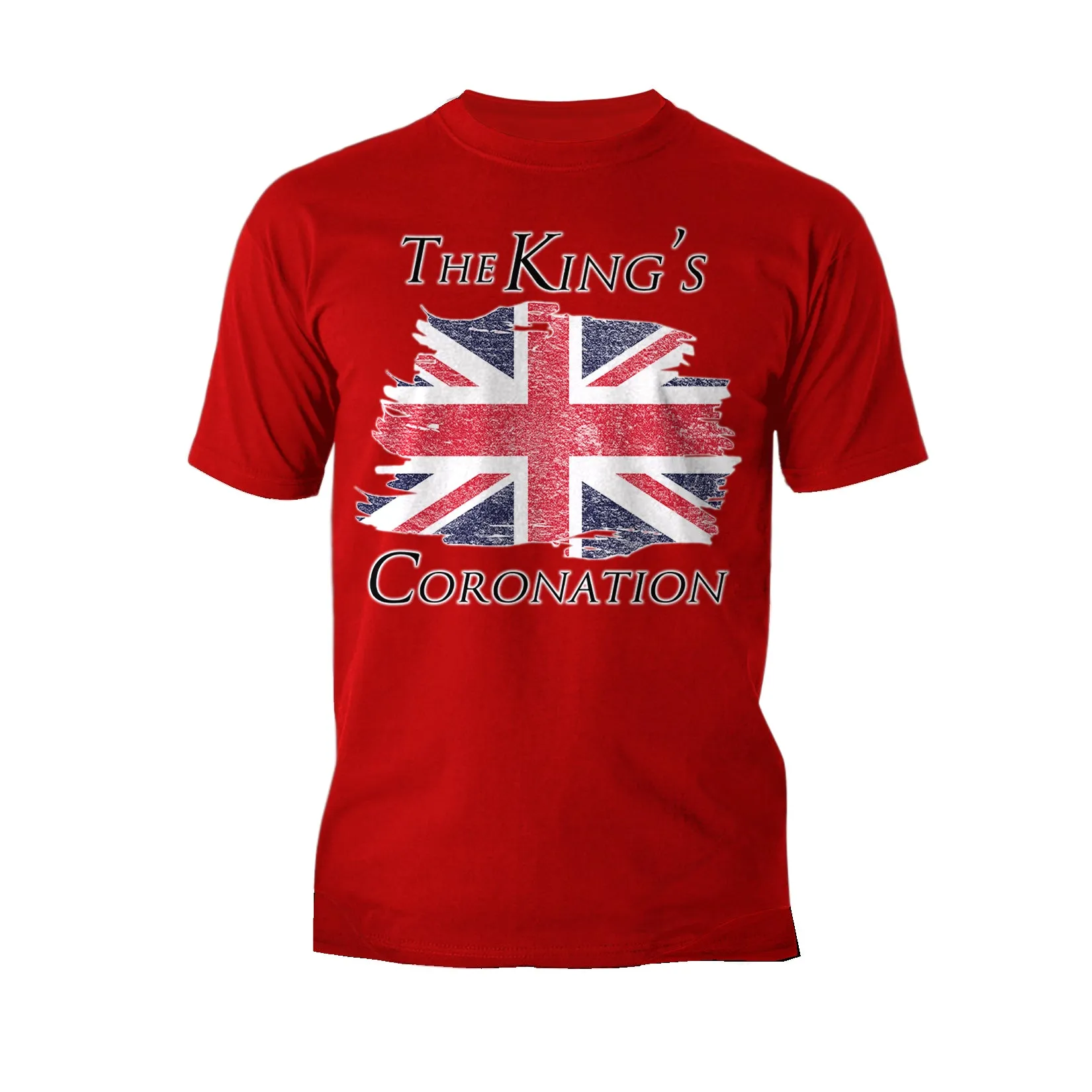 Urban Attitude Kings Coronation 2023 British Flag Men's T-shirt
