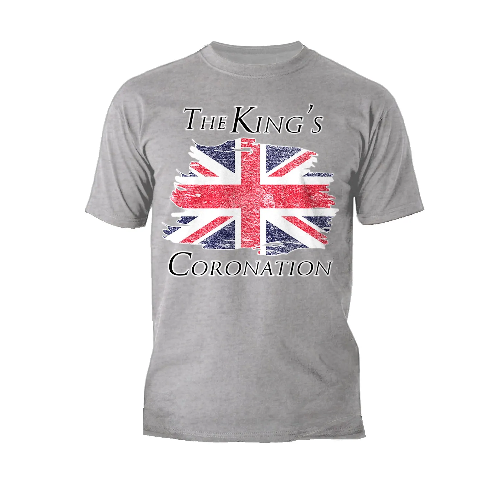 Urban Attitude Kings Coronation 2023 British Flag Men's T-shirt