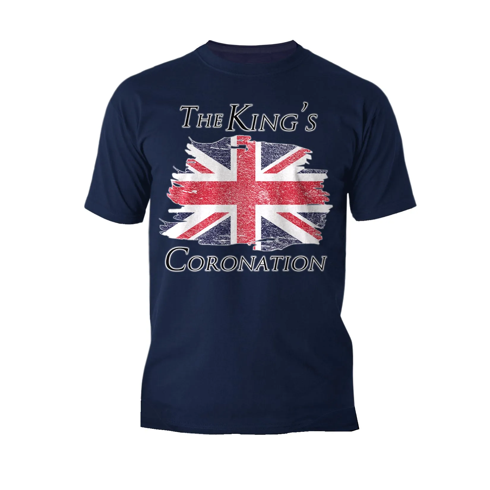 Urban Attitude Kings Coronation 2023 British Flag Men's T-shirt